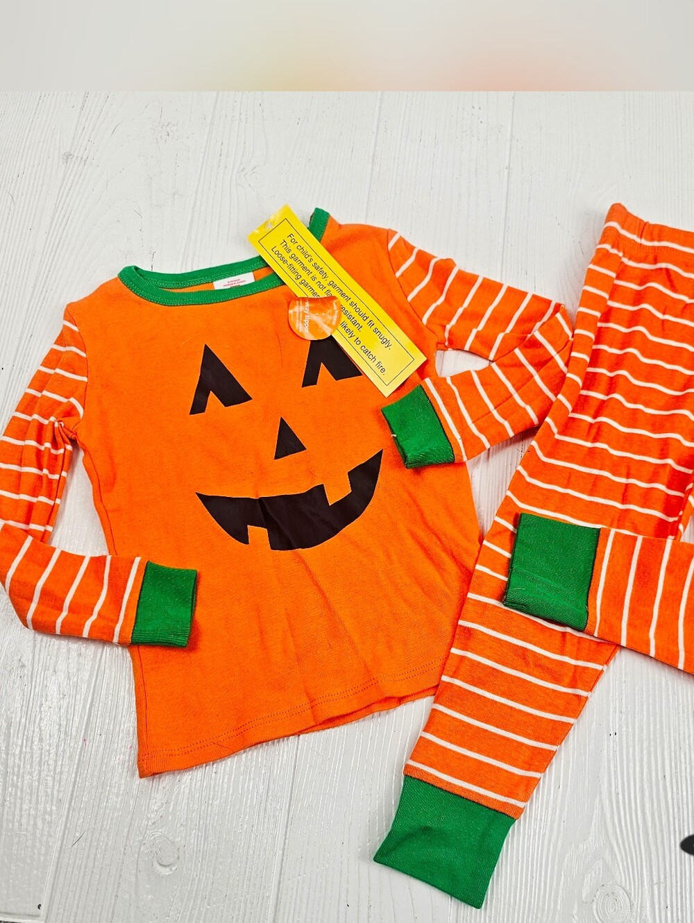 Pumpkin Toddler 2T Pajama Set